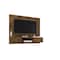 Manhattan Comfort Vernon 62.99 Floating Entertainment Center, Rustic Brown 236BMC9 - alternate 5
